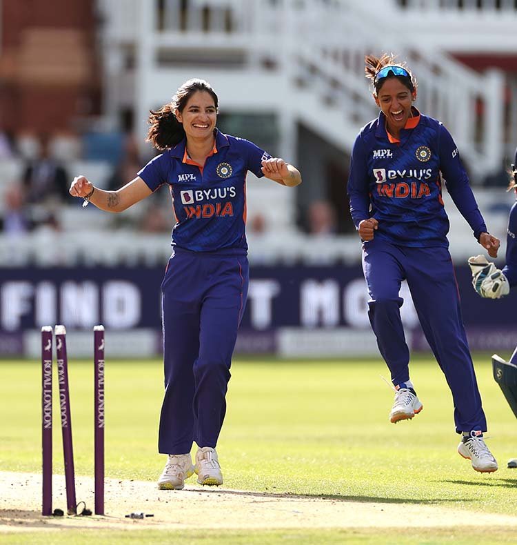 The wicket is broken